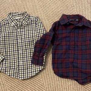 Janie and Jack button down shirts